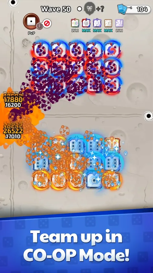 Random Dice co-op mode screen